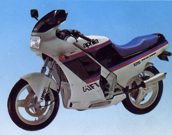 Мотоцикл Aprilia AF1 125 Project 108 1987 фото