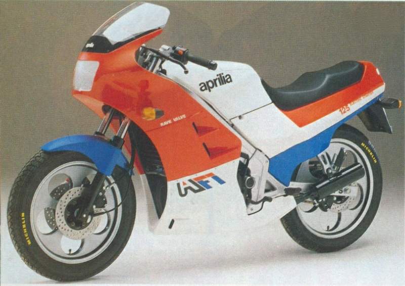Мотоцикл Aprilia AF1 Prototipo 1985 фото