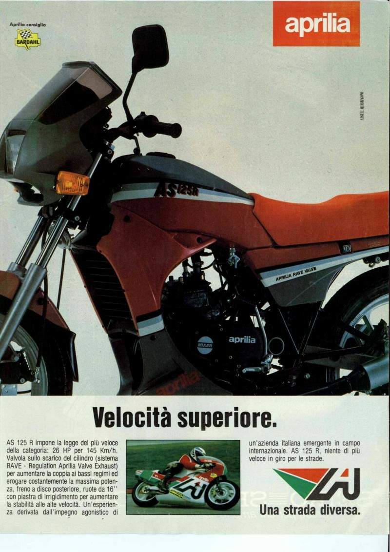 Мотоцикл Aprilia AS 125R 1985 фото