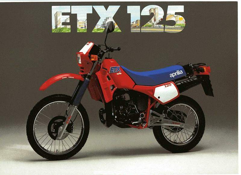 Мотоцикл Aprilia ETX 125 1984 фото