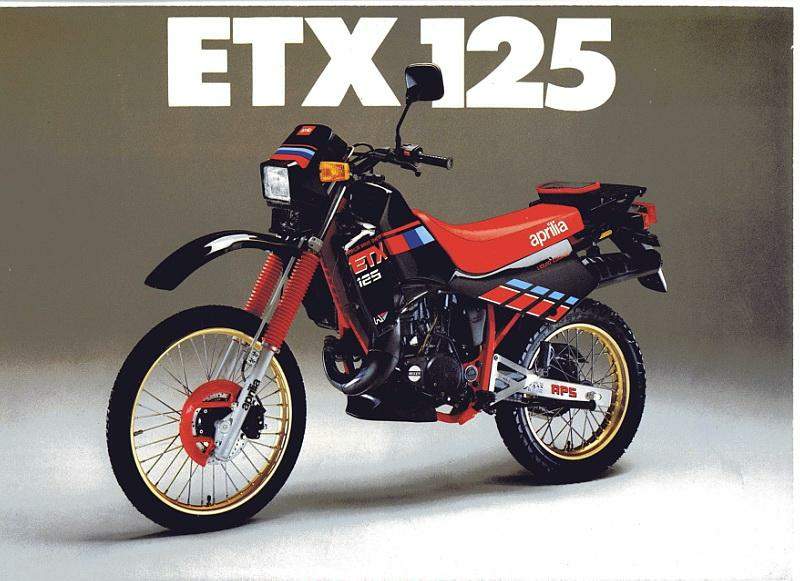 Мотоцикл Aprilia ETX 125 1986