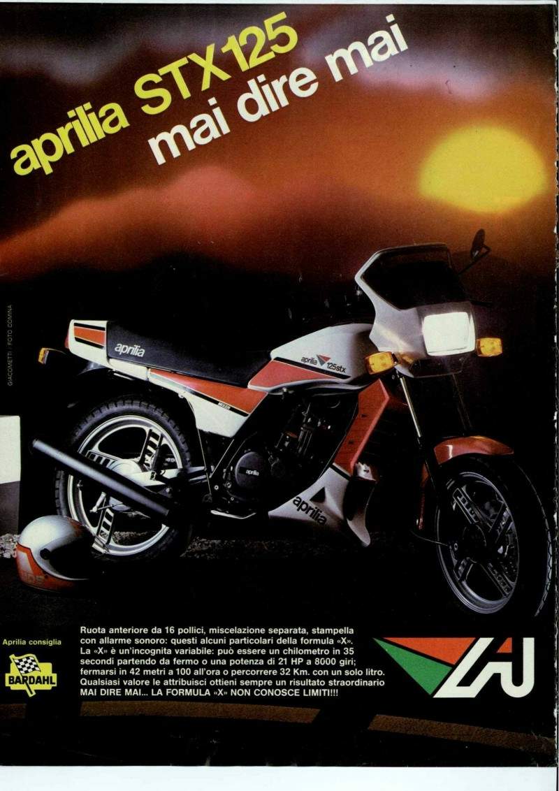 Мотоцикл Aprilia STX 125 1984 фото