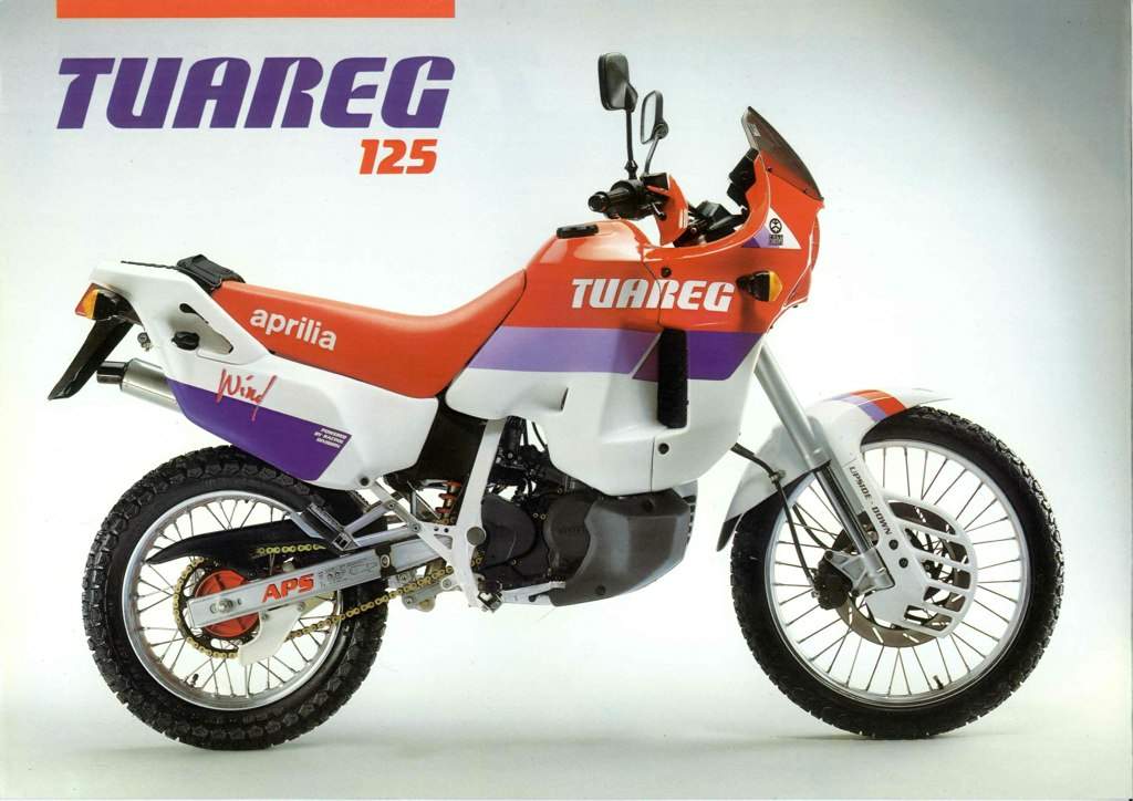 Фотография мотоцикла Aprilia Tuareg 125 Wind 1989
