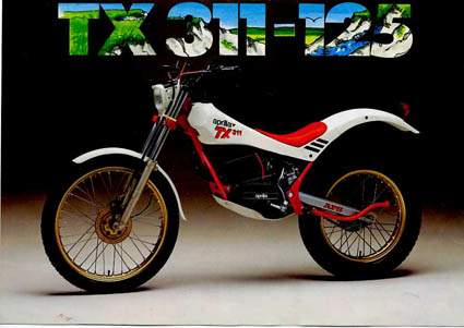 Мотоцикл Aprilia TX 311M 1985
