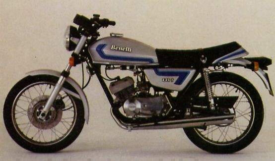 Мотоцикл Benelli 125 Torismo 1980