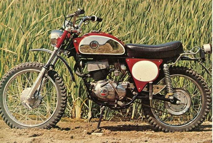Мотоцикл Benelli 175 Enduro 1972