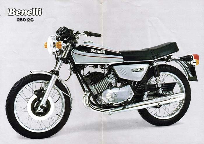Мотоцикл Benelli 250 2C Disc 1976