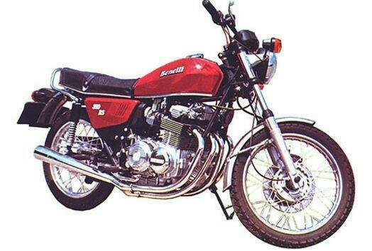 Мотоцикл Benelli 35 0 RS 1980 фото