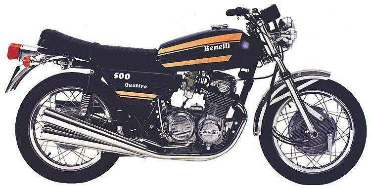 Фотография мотоцикла Benelli 500 Quattro 1974