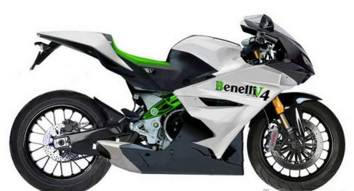Мотоцикл Benelli V4 1000 Concept 2009