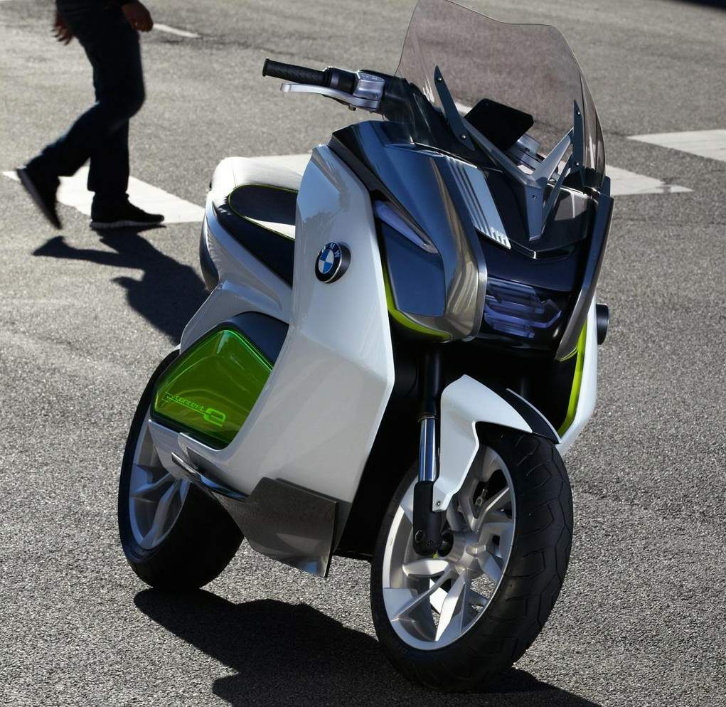 Мотоцикл BMW E-Scooter Concept 2012 фото