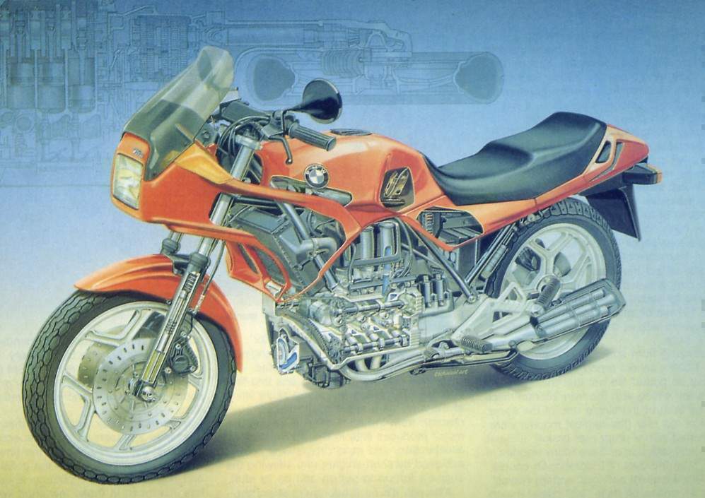 Мотоцикл BMW K 75S 1985