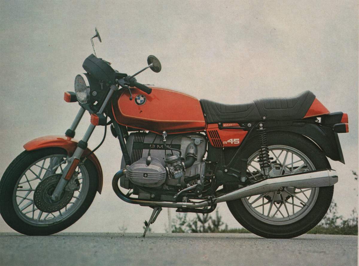 Мотоцикл BMW R 45 1978 фото