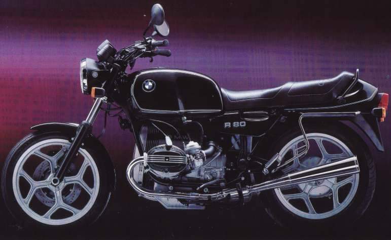 Мотоцикл BMW R 80 1984 фото