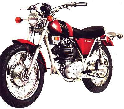 Мотоцикл BSA 50SS 1971