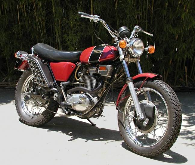 Мотоцикл BSA 50SS 1971 фото