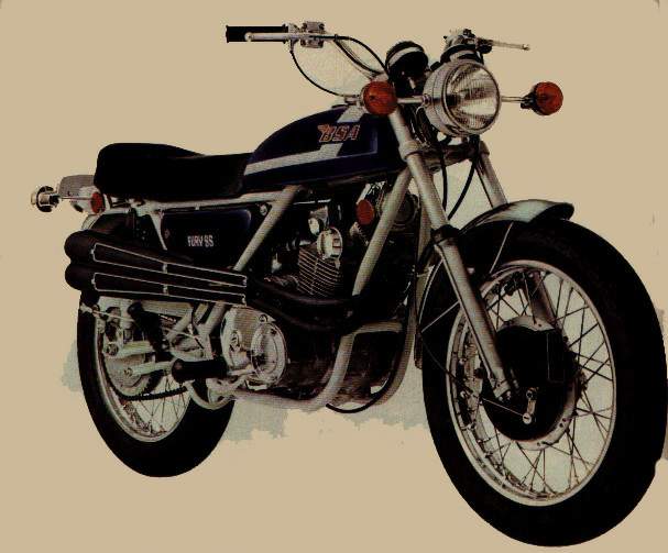 Мотоцикл BSA Fury 350 1971