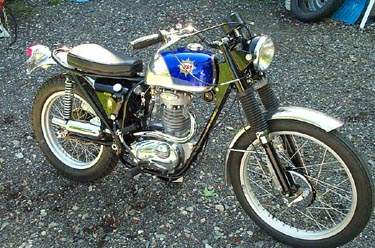 Мотоцикл BSA ictor  Enduro 1971