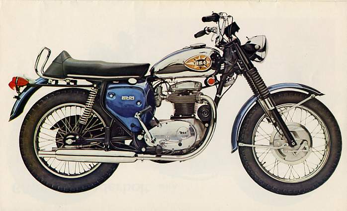 Мотоцикл BSA Royal Star 650 1962