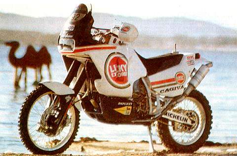 Мотоцикл Cagiva Elefant 906SP 1985 фото