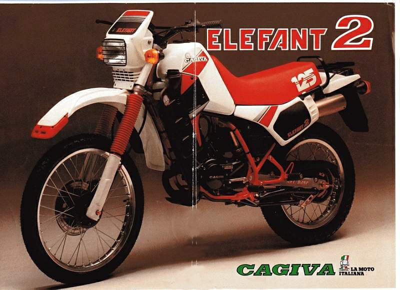 Фотография мотоцикла Cagiva Elefant II 125 1985