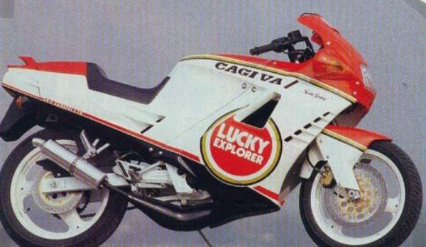 Мотоцикл Cagiva Freccia 125 C12R Lucky Explorer Competition SP 1990