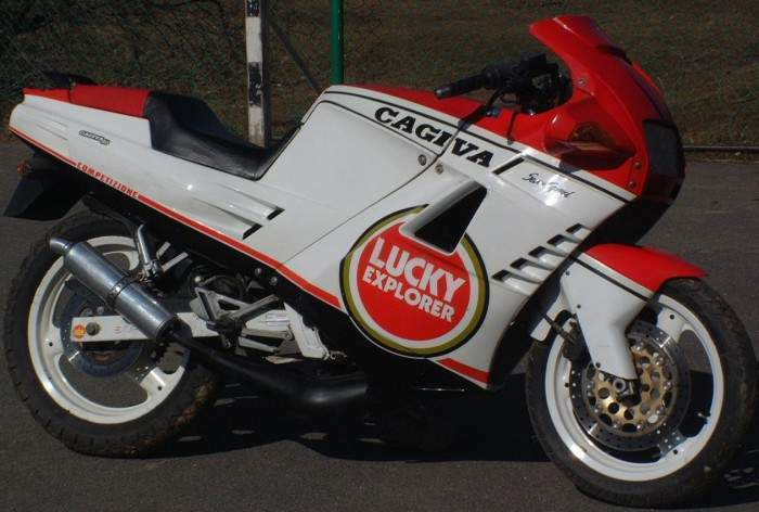 Мотоцикл Cagiva Freccia 125 C12R Lucky Explorer Competition  SP 1990 фото
