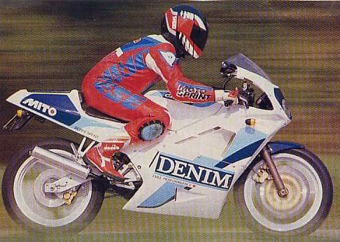 Мотоцикл Cagiva Mito I Denim 1991