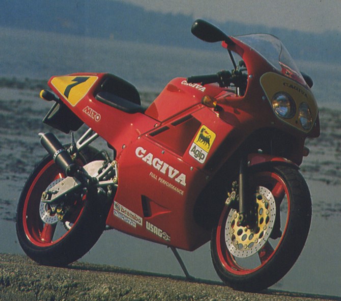 Мотоцикл Cagiva Mito I Lawson Replica 1992