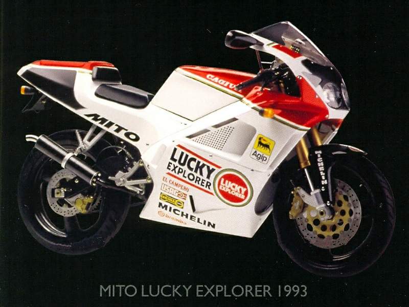 Мотоцикл Cagiva Mito II Lucky Explorer 1993