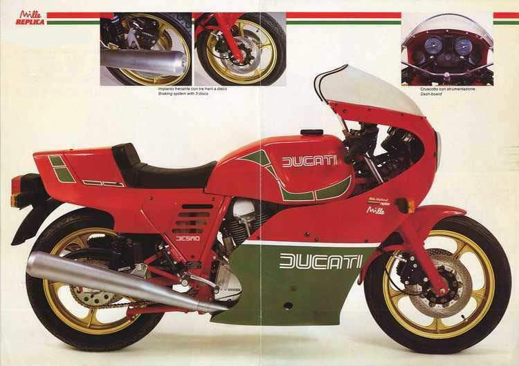 Фотография мотоцикла Ducati 1000MHR 1984