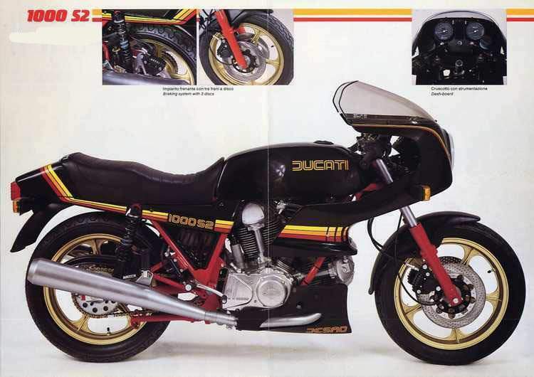 Фотография мотоцикла Ducati 1000S2 1984