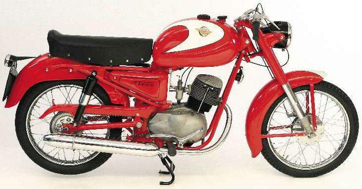 Мотоцикл Ducati 125 Tourismo Special 1957 фото