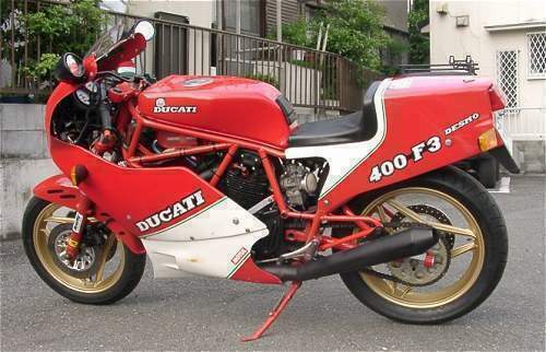 Мотоцикл Ducati 400F3 1986 фото