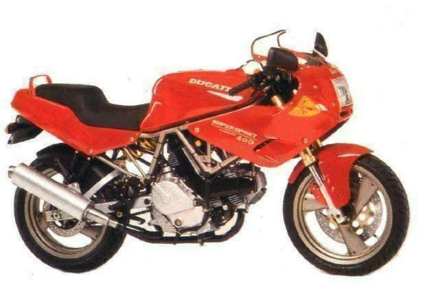 Фотография мотоцикла Ducati 400SS (h alf f airin g) 1991