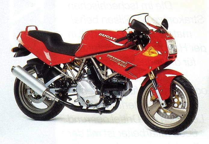 Фотография мотоцикла Ducati 600SS  Half Fairing 1994