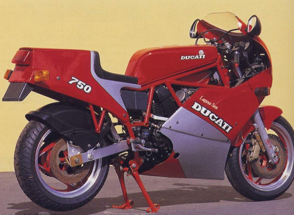 Мотоцикл Ducati 750F1 Laguna Seca 1987 фото