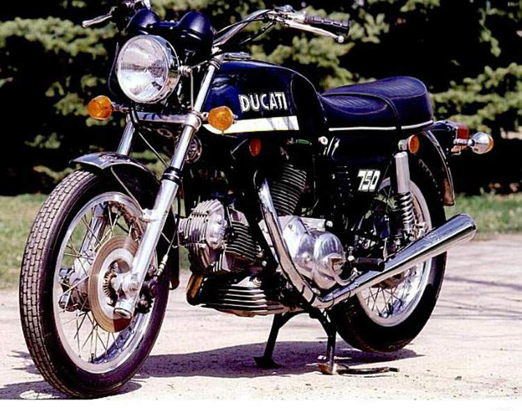 Мотоцикл Ducati 750GT 1971 фото