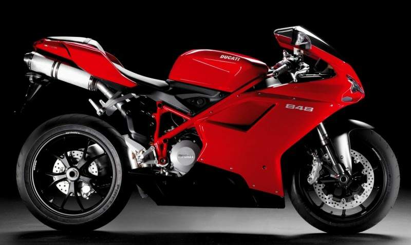 Мотоцикл Ducati 848 2008 фото