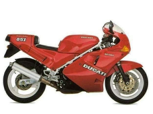 Фотография мотоцикла Ducati 851SP 1989