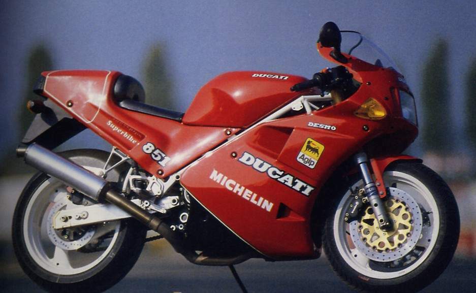 Фотография мотоцикла Ducati 851SP2 1990