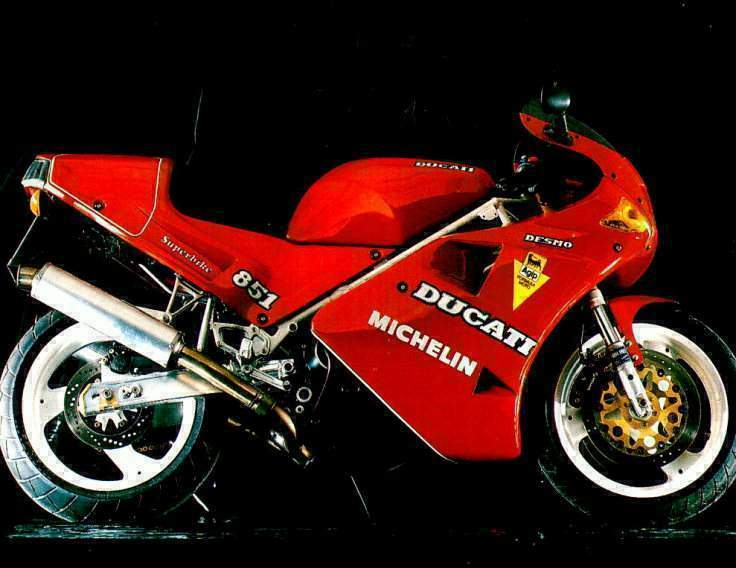 Мотоцикл Ducati 851SP2 1990 фото