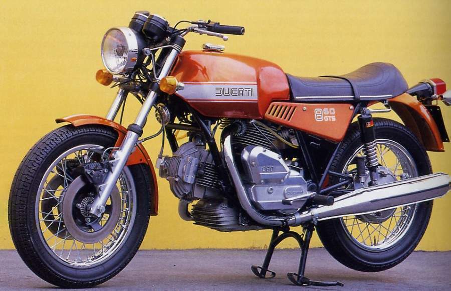 Мотоцикл Ducati 860GTS 1976 фото
