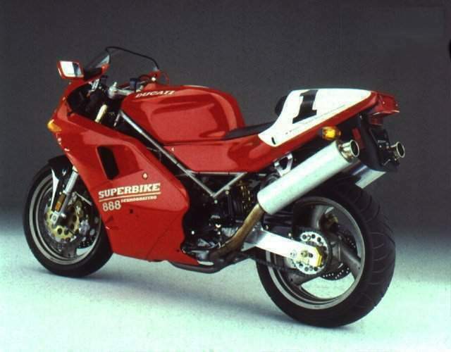 Мотоцикл Ducati 888SP5 1993 фото