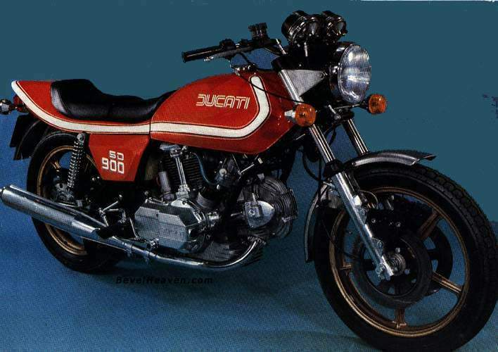 Мотоцикл Ducati 900SD Darmah 1977 фото