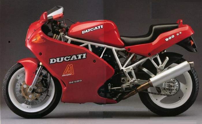 Мотоцикл Ducati 900SS 1991 фото