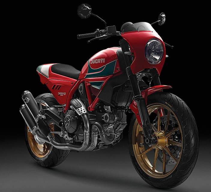 Мотоцикл Ducati Scrambler Mike Hailwood Special Edition 2001