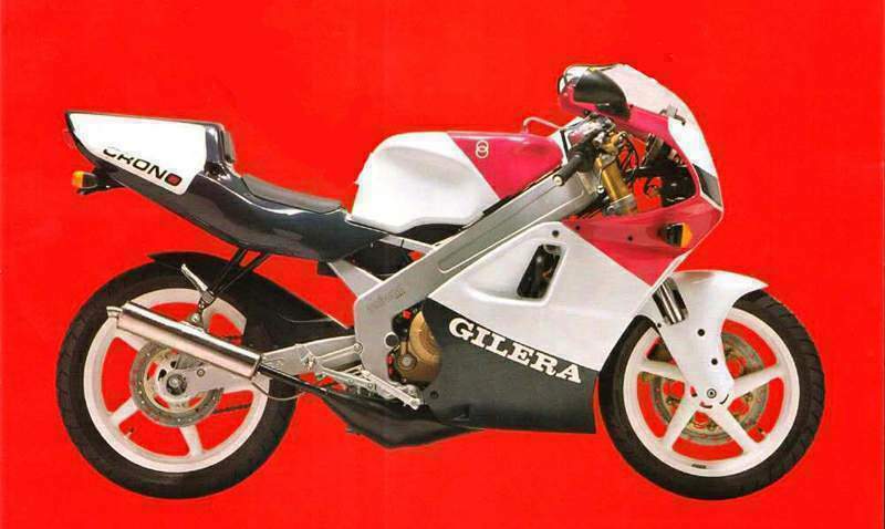 Мотоцикл Gilera Crono 125  1990 фото