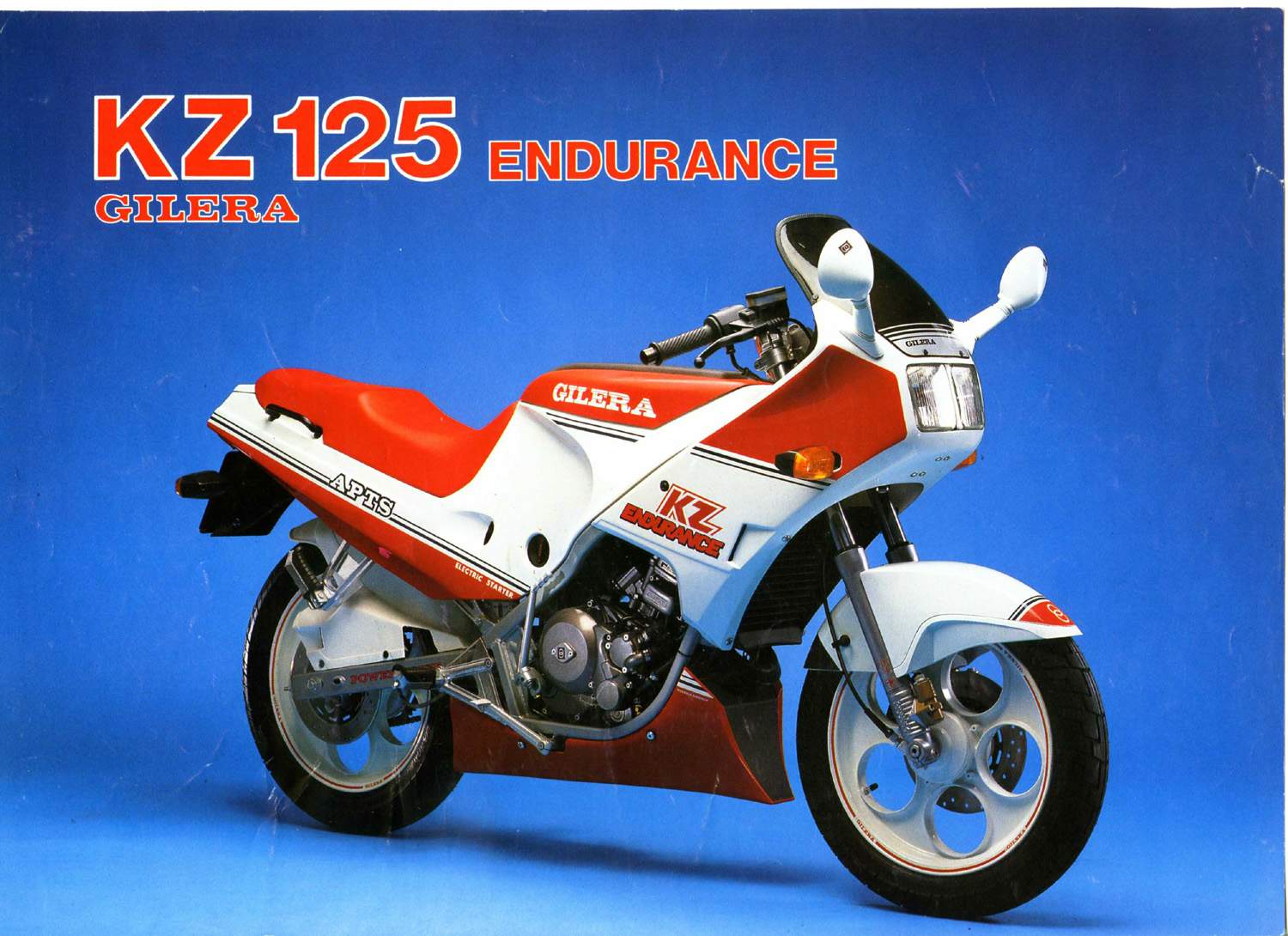 Фотография мотоцикла Gilera KZ 125 Endurance 1988