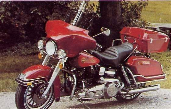 Мотоцикл Harley Davidson FLH 80 Electra Glide Classic 1979